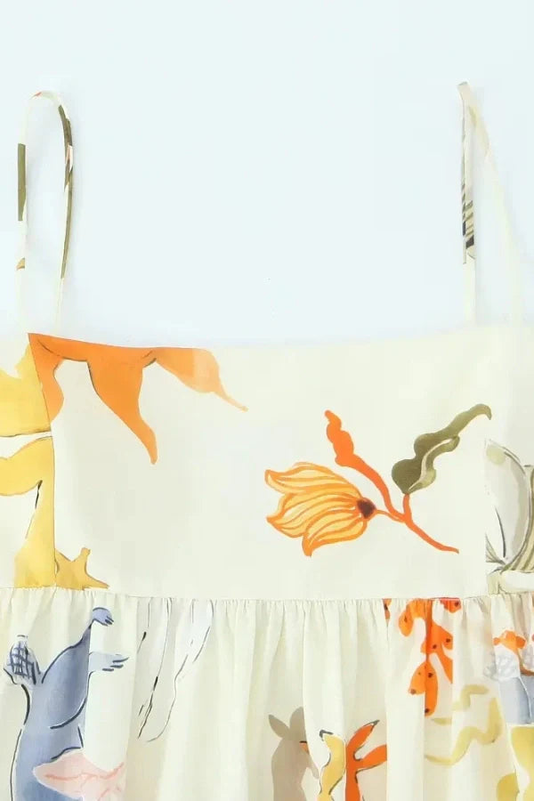 Solana Printed Sundress