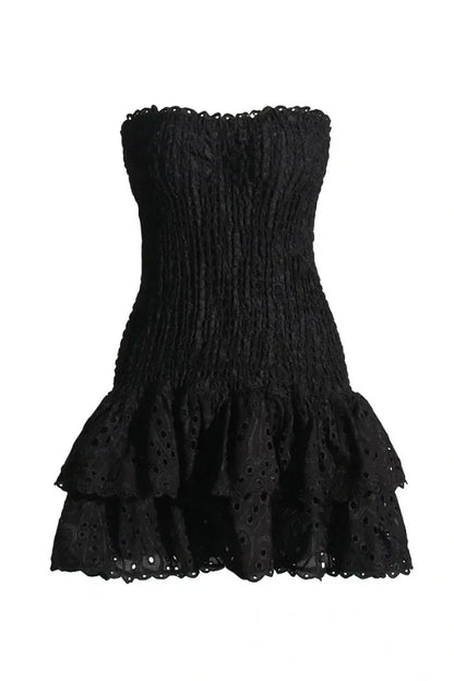 Stacey Strapless Summer Mini Dress